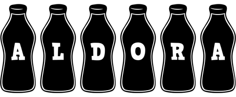 Aldora bottle logo