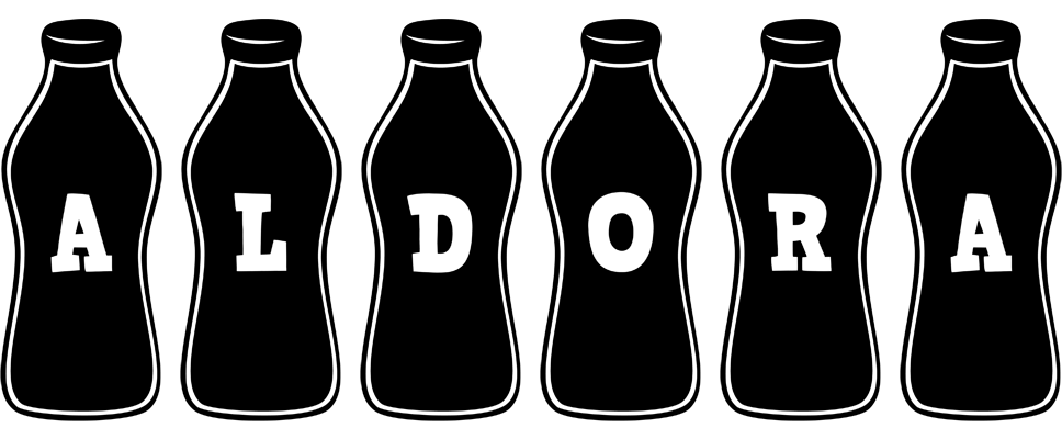 Aldora bottle logo