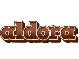 Aldora brownie logo