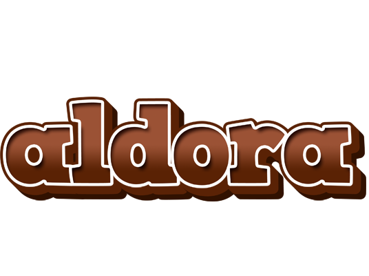 Aldora brownie logo
