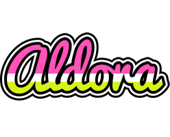 Aldora candies logo