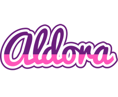 Aldora cheerful logo