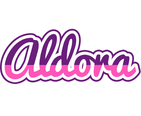 Aldora cheerful logo