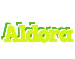 Aldora citrus logo