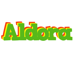 Aldora crocodile logo