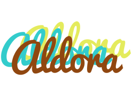 Aldora cupcake logo