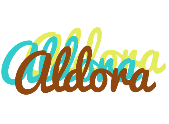 Aldora cupcake logo