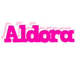 Aldora dancing logo