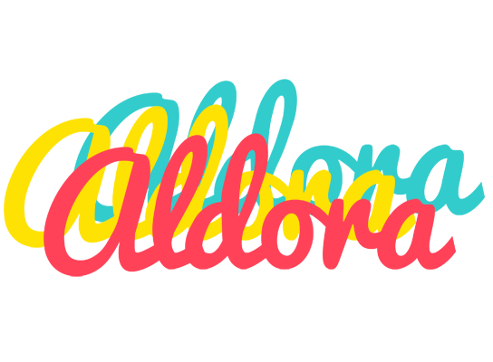 Aldora disco logo