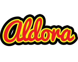 Aldora fireman logo