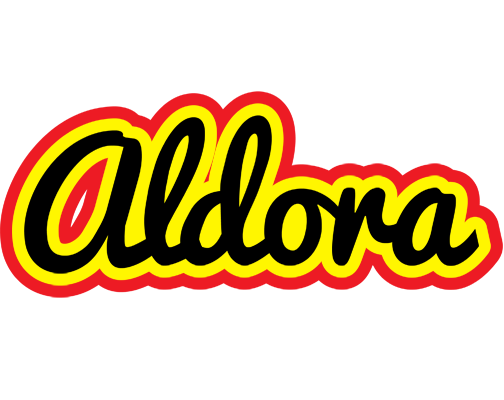 Aldora flaming logo
