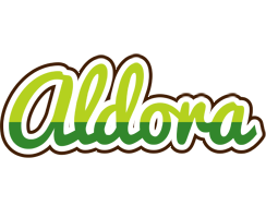 Aldora golfing logo