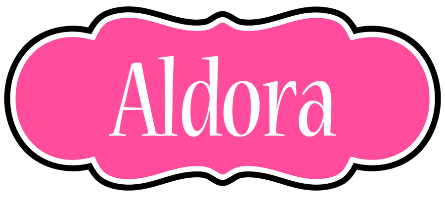 Aldora invitation logo
