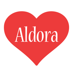 Aldora love logo