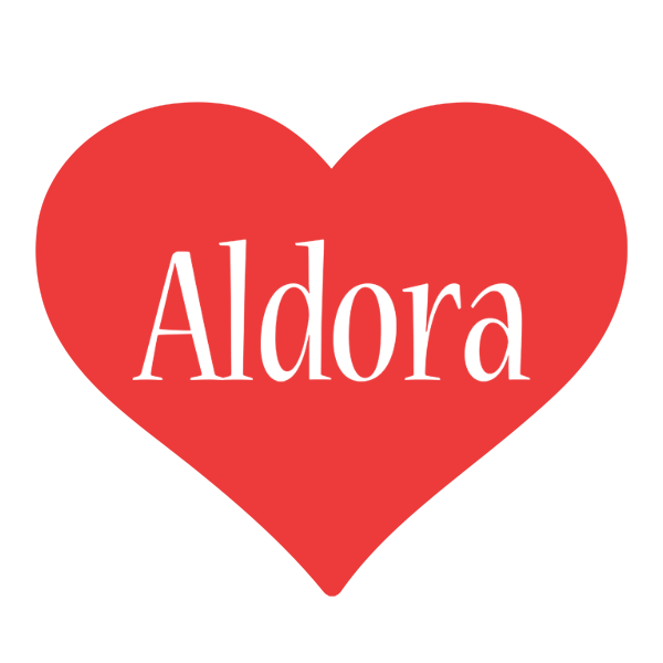 Aldora love logo