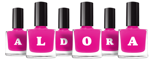 Aldora nails logo