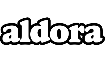 Aldora panda logo