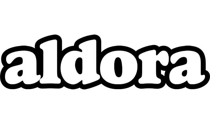 Aldora panda logo