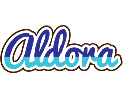 Aldora raining logo