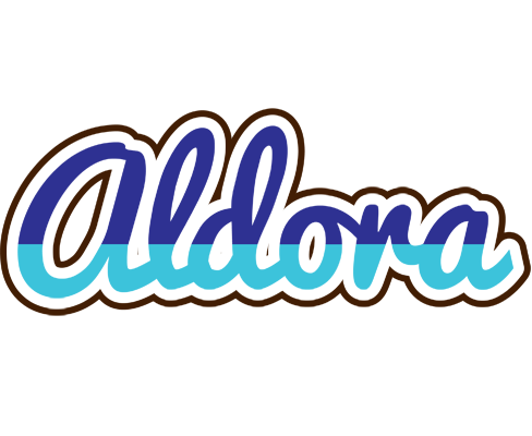 Aldora raining logo