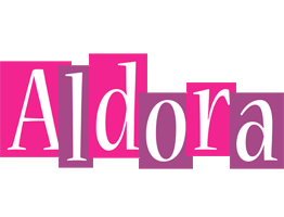 Aldora whine logo