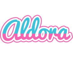 Aldora woman logo