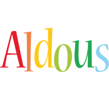 Aldous birthday logo