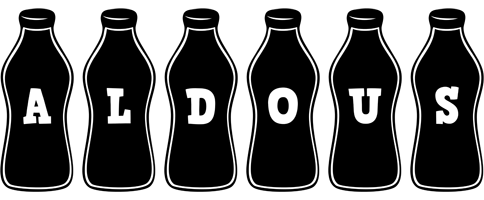 Aldous bottle logo