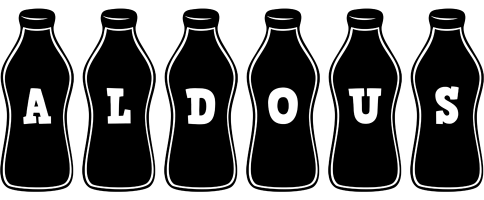 Aldous bottle logo