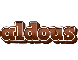 Aldous brownie logo