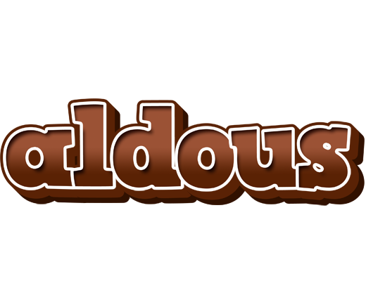 Aldous brownie logo