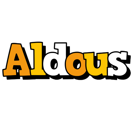 Aldous cartoon logo