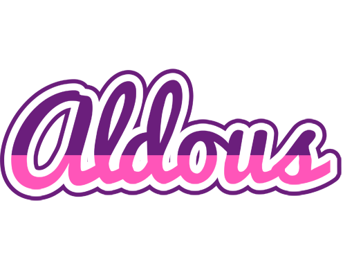Aldous cheerful logo