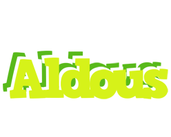 Aldous citrus logo