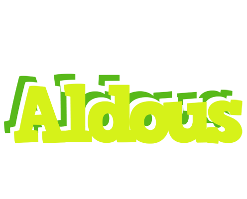 Aldous citrus logo