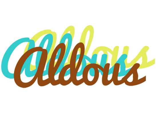 Aldous cupcake logo