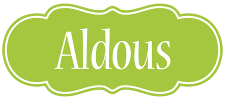 Aldous family logo