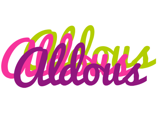 Aldous flowers logo
