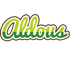 Aldous golfing logo