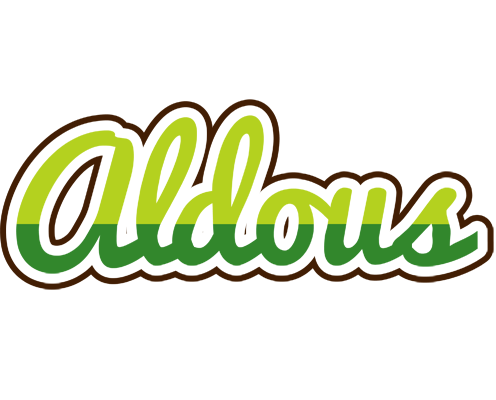 Aldous golfing logo