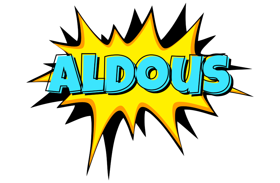 Aldous indycar logo