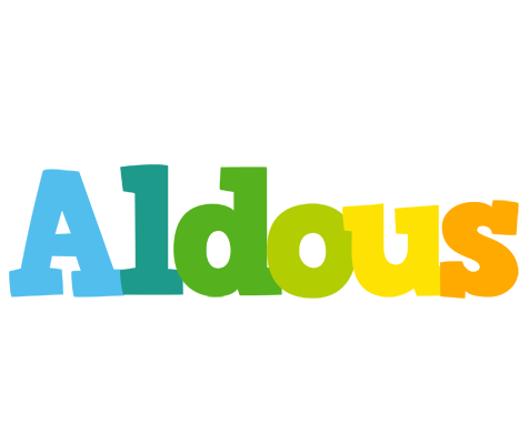 Aldous rainbows logo