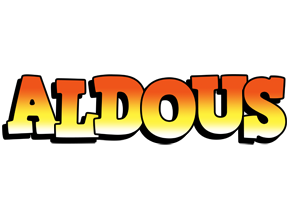 Aldous sunset logo