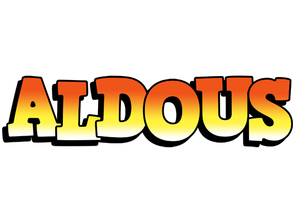 Aldous sunset logo