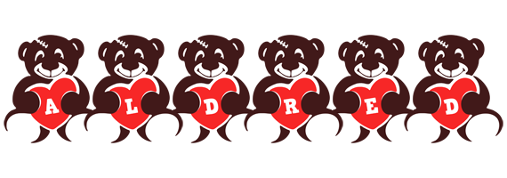 Aldred bear logo