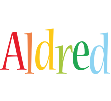 Aldred birthday logo