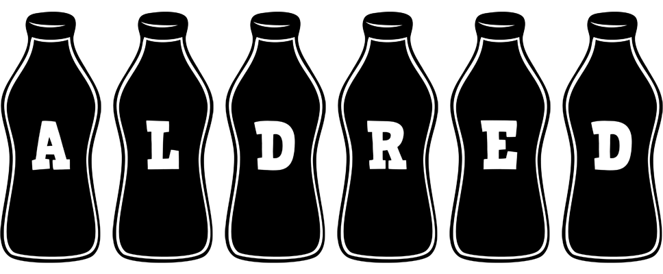 Aldred bottle logo