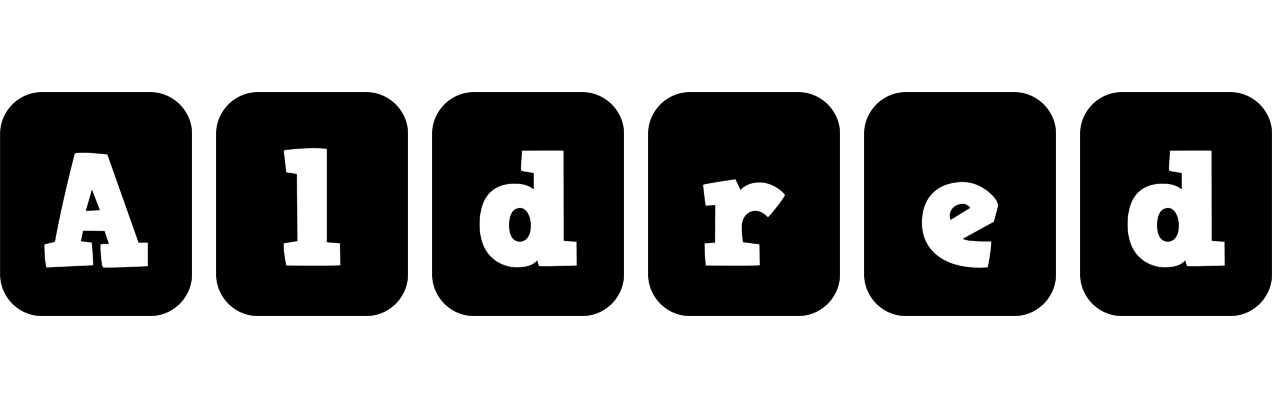 Aldred box logo