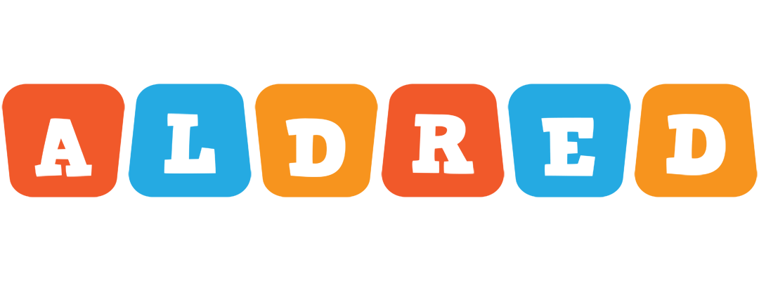 Aldred comics logo