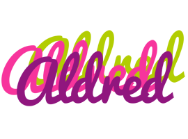 Aldred flowers logo